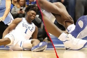  锡安脚踝扭伤预计缺席两周常规赛  