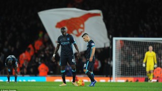  阿森纳终结曼城三十场主场不败神话  